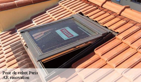 Pose de velux 75 Paris  AR renovation