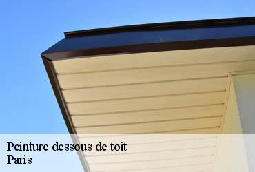 Peinture dessous de toit 75 Paris  AR renovation