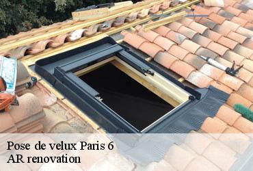 Pose de velux  paris-6-75006 AR renovation