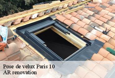 Pose de velux  paris-10-75010 AR renovation