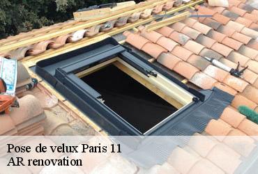 Pose de velux  paris-11-75011 AR renovation